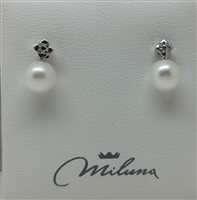 Orecchini Miluna Donna in Oro Perla PER2651 - PER2651
